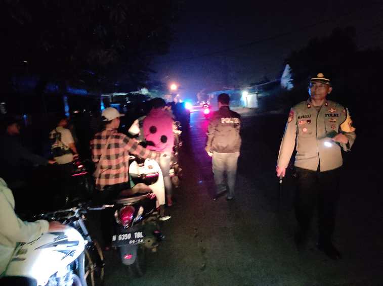 Polres Mojokerto Kandangkan 38 Motor yang Diduga Dipakai Balap Liar
