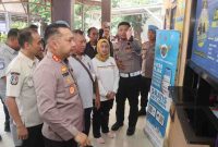 Kapolres Pasuruan Resmikan Samsat Smart Thru