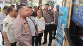 Kapolres Pasuruan Resmikan Samsat Smart Thru