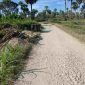 Potret Lokasi Proyek Pengaspalan Melalui DD Tahap 1 2024 di Desa Karangnangka Rubaru Sumenep yang Belum Dikerjakan. (foto/ist)