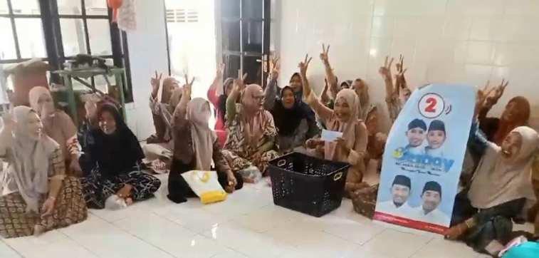 Pilkada 2024, Jamaah Sholawat-Yasinan Desa Bilis-bilis Kompak Dukung Fauzi-Imam dan Doakan Menang