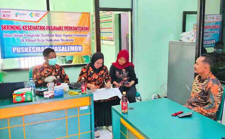 Jangkau Pelayanan Kesehatan hingga Perkantoran, Puskesmas Masalembu Tuai Apresiasi