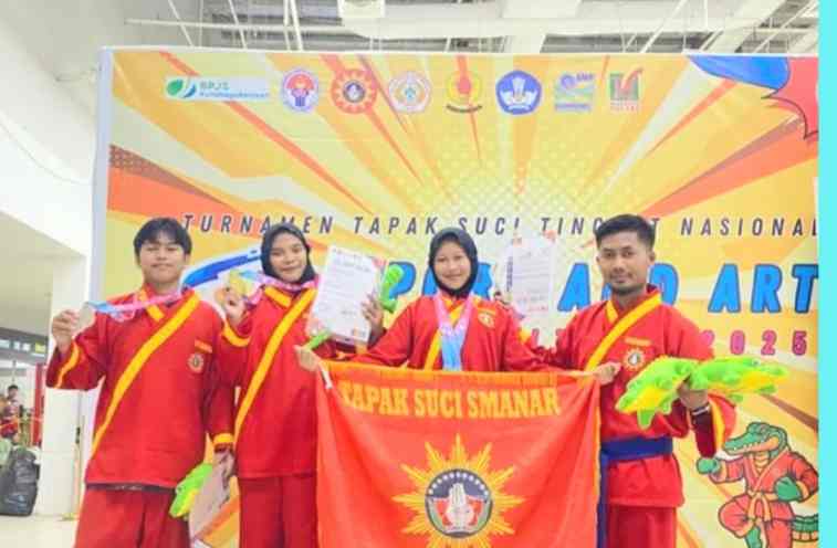 Membanggakan, SMAN 1 Arjasa Sumenep pada Turnamen Tapak Suci Tingkat Nasional 2025 Raih 3 Emas dan 1 Perak