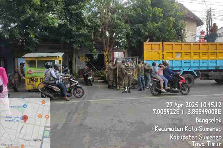 Pemkab Sumenep Siaga Lakukan Pembinaan dan Penertiban PKL Diponegoro yang Langgar Kesepakatan