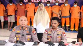 Kapolres Sumenep Pimpin Langsung Konferensi Pers Pengungkapan 18 Kasus Tindak Pidana Selama 2 Bulan