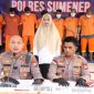 Kapolres Sumenep Pimpin Langsung Konferensi Pers Pengungkapan 18 Kasus Tindak Pidana Selama 2 Bulan