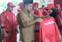 Lepas Kontingen Atlet Porprov Jatim ke-IX 2025, Bupati Sumenep Tekankan Semangat Juang dalam Meraih Kemenangan