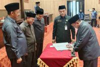 DPRD Sumenep Gelar Rapat Paripurna Penandatanganan Naskah Persetujuan Bersama Dua Raperda