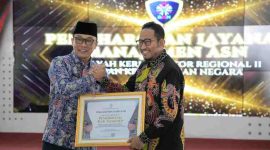 Membanggakan, Bupati Sumenep Terima Penghargaan dari BKN Berkat Layanan Penetapan NIP Terbaik