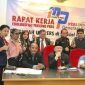 Ketua Umum AWDI Budi Wahyudin Syamsu, saat Konferensi Pers, Senin (28/7/2025)