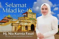Selamat Ulang Tahun ke-40 Nia Kurnia Fauzi: Perempuan Hebat yang Menginspirasi