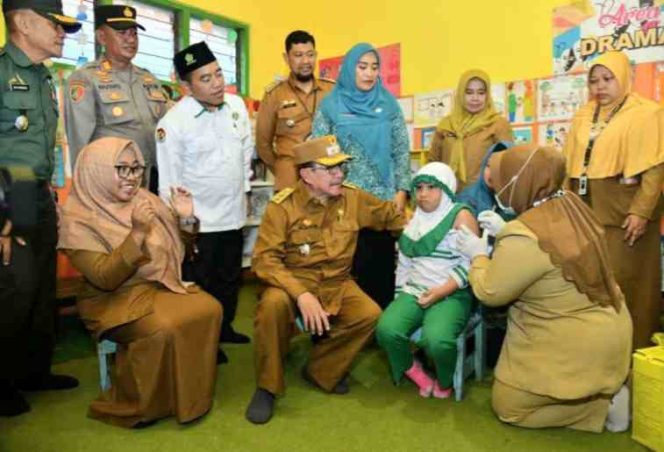 Kadinkes Sumenep Luncurkan Program ORI Campak untuk Memutus Rantai Penularan