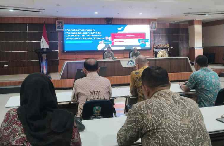 KemenPAN-RB Dampingi Penguatan Pengelolaan SP4N-LAPOR!, Diskominfo se-Jatim Ikuti Pembinaan
