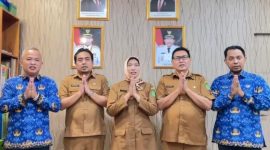 Direktur RSUD Sumenep, dr. Erliyati, M.Kes, bersama jajaran manajemen rumah sakit pelat merah mengucapkan Selamat Hari Raya Idul Fitri 1447 H disertai doa dan harapan terbaik