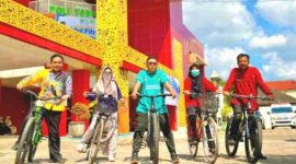 Hemat Energi dan Sehat, RSUD Sumenep Terapkan Transportasi Ramah Lingkungan Bersepeda Rabu dan Jumat