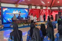 Bupati Slamet Junaidi Serahkan Ratusan SK CPNS di Pendopo Trunojoyo Sampang