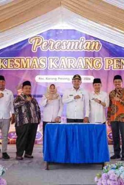 Resmikan Puskesmas Karang Penang, Bupati Sampang: Tingkatkan Layanan Kesehatan