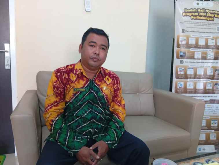 Kepala Seksi (Kasi) Haji dan Umrah Kemenag Sampang, Sayfuddin