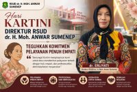 Hari Kartini, Direktur RSUD dr H. Moh. Anwar Sumenep Teguhkan Komitmen Pelayanan Penuh Empati