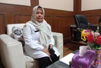 Sekretaris Dinas Pendidikan Kabupaten Sampang, Raden Roro Dewi Trisna