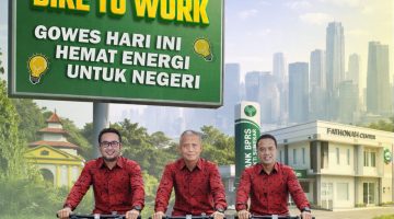 BPRS Bhakti Sumekar Kampanyekan Bike to Work Dukung Hemat Energi di Sumenep