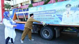 Pemkab Sumenep Dorong Optimalisasi Kapal Bantuan untuk Warga Kepulauan Desa Kalisangka Arjasa