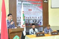 Sekda Sumenep Tekankan Pentingnya Peran Guru dalam Membangun Generasi Berdaya Saing di Konkerkab PGRI