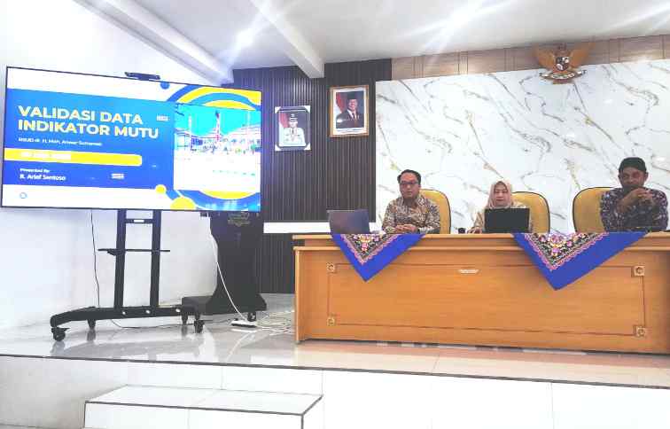 RSUD Sumenep Perkuat Sistem Mutu Melalui Pelatihan Validasi Data