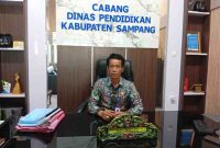 Kepala Cabang Dinas Pendidikan Jawa Timur Wilayah Sampang, Mas'udi Hadiwijaya