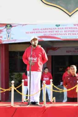 Bupati Sumenep Resmikan Rangkaian Lomba HUT RI ke-81, Ajak ASN Perkuat Semangat Persatuan