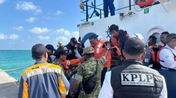Kolaborasi UPP Masalembu dan Forkopimcam Berhasil Evakuasi 62 Korban KMP Mutiara Sentosa II