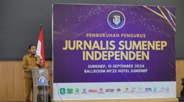 JSI Sumenep Dikukuhkan, Bupati Fauzi Dorong Hadirkan Jurnalisme Berkualitas dan Mencerdaskan