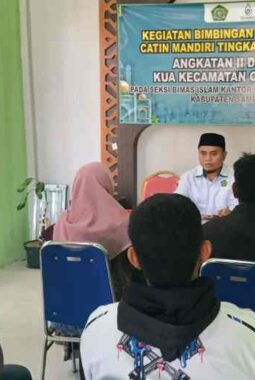 Penyuluh Agama Islam KUA Camplong Gelar Bimbingan Perkawinan Bagi Catin, Wujudkan Keluarga Sakinah Mawaddah Warahmah