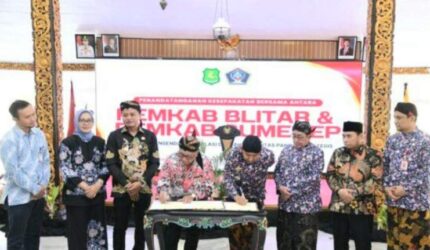Pemkab Sumenep-Blitar Sepakati Kolaborasi untuk Percepat Pembangunan
