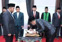 Bupati Sumenep Lantik Empat Kepala OPD, Minta Perkuat Pelayanan kepada Masyarakat