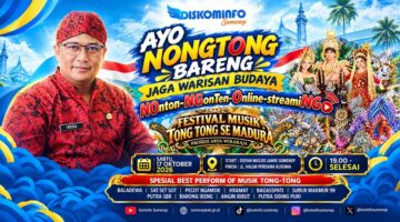 Diskominfo Sumenep Kampanyekan “Nongtong Bareng” untuk Angkat Musik Tong-Tong ke Kancah Dunia
