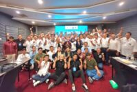 Para peserta yang juga dari JSI yang dinyatakan kompeten pada UKW Dewan Pers Bersama LUKW Unitomo dan IJTI