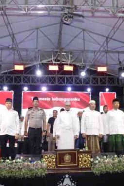 Peringati Dua Tahun Pemerintahan Prabowo-Gibran, Polres Sampang Gelar Doa Kebangsaan