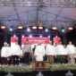 Suasana doa kebangsaan yang digelar Polres Sampang dalam memperingati dua tahun Pemerintahan Presiden dan Wakil Presiden Prabowo-Gibran